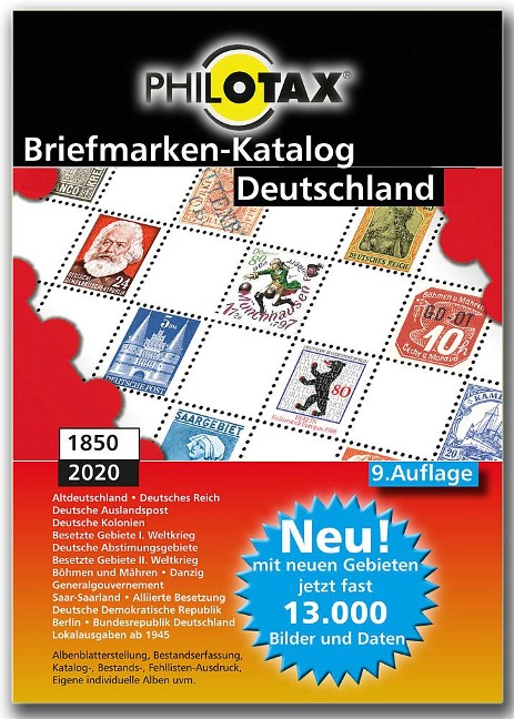 Deutschland Briefmarkenkatalog 1849 - 2020 9. Auflage - PHILOTAX GmbH