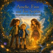 Cover-Bild zum Titel 'Amelie, Finn und Fee Sophie - Das gestohlene Licht des Zauberwaldes' von 'Lenny Walden'