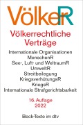 Cover-Bild zum Titel 'Völkerrechtliche Verträge' von ''