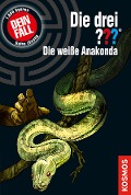 Cover-Bild zum Titel 'Die drei ??? Die weiße Anakonda (drei Fragezeichen)' von 'Michael Kühlen'