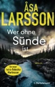 Cover-Bild zum Titel 'Wer ohne Sünde ist' von 'Åsa Larsson'