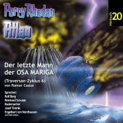 Cover-Bild zum Titel 'Atlan Traversan-Zyklus 06: Der letzte Mann der OSA MARIGA' von 'Rainer Castor'