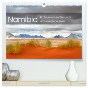 Cover-Bild zum Titel 'Namibia: Ein Traum von sanftem Licht und unendlicher Weite (hochwertiger Premium Wandkalender 2026 DIN A2 quer), Kunstdruck in Hochglanz' von 'Simon Pichler'