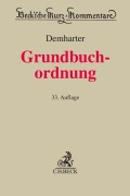 Cover-Bild zum Titel 'Grundbuchordnung' von 'Johann Demharter'