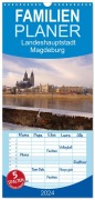 Cover-Bild zum Titel 'Familienplaner 2026 - Landeshauptstadt Magdeburg mit 5 Spalten (Wandkalender, 21 x 45 cm) CALVENDO' von 'Beate Bussenius'
