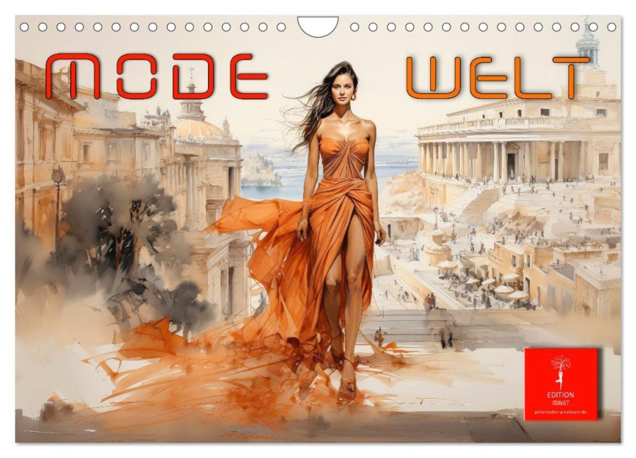 Mode Welt (Wandkalender 2026 DIN A4 quer), CALVENDO Monatskalender - Peter Roder