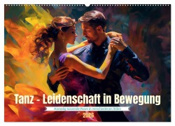 Cover-Bild zum Titel 'Tanz Leidenschaft in Bewegung (Wandkalender 2026 DIN A2 quer), CALVENDO Monatskalender' von 'Kerstin Waurick'