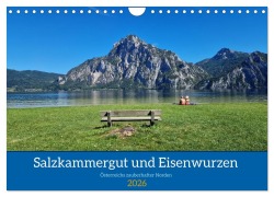 Cover-Bild zum Titel 'Salzkammergut und Eisenwurzen (Wandkalender 2026 DIN A4 quer), CALVENDO Monatskalender' von 'Kurt Ganglbauer'