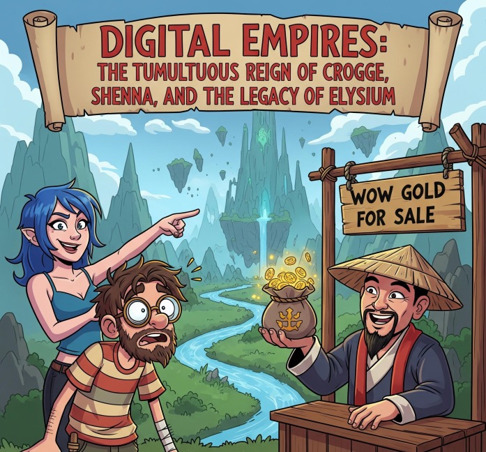Digital Empires: The Tumultuous Reign of Crogge, Shenna, and the Legacy of Elysium - George Paul