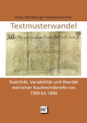 Cover-Bild zum Titel 'Textmusterwandel' von 'Erika Windberger-Heidenkummer'