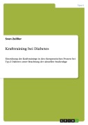 Cover-Bild zum Titel 'Krafttraining bei Diabetes' von 'Sven Zeißler'
