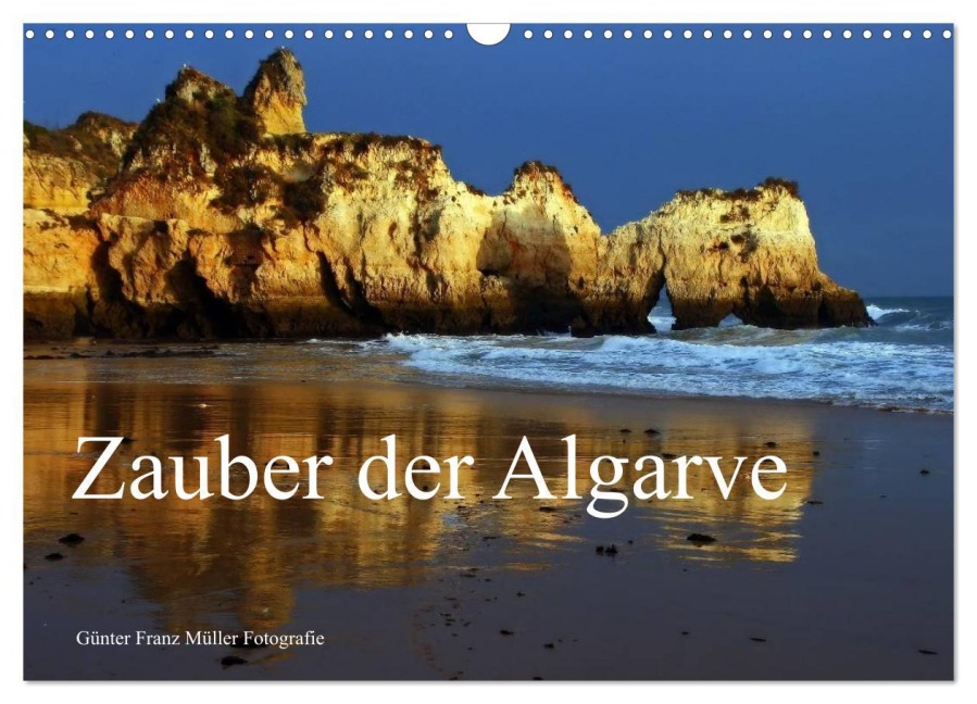 Zauber der Algarve (Wandkalender 2025 DIN A3 quer), CALVENDO Monatskalender - Günter Franz Müller Fotografie