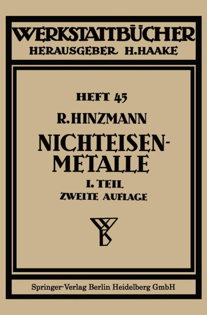 Nichteisenmetalle - Reinhold Hinzmann