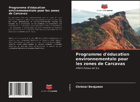 Programme d'éducation environnementale pour les zones de Carcavas - Christal Benjamín
