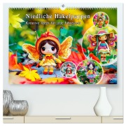 Cover-Bild zum Titel 'Niedliche Häkelpuppen - Kreative Ideen für jede Jahreszeit (hochwertiger Premium Wandkalender 2026 DIN A2 quer), Kunstdruck in Hochglanz' von 'Anja Frost'
