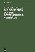Cover-Bild zum Titel 'Die deutschen Doppelbesteuerungsverträge' von ''