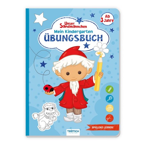 Trötsch Unser Sandmännchen Mein Kindergartenübungsbuch Beschäftigungsbuch - 