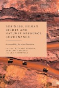 Cover-Bild zum Titel 'Business, Human Rights and Natural Resource Governance' von ''