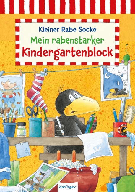 Der kleine Rabe Socke: Mein rabenstarker Kindergartenblock - 