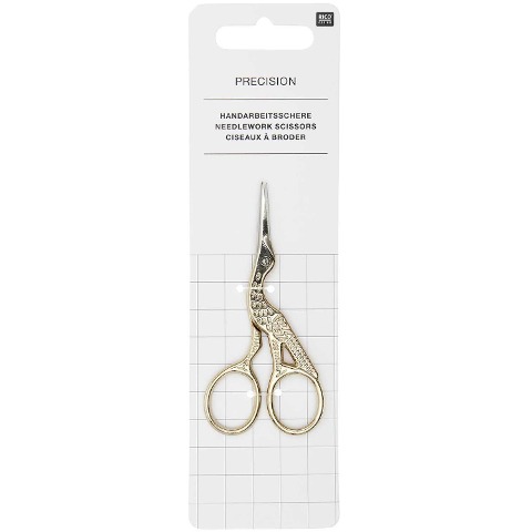 Handarbeitsschere "Kranich", 8,9 cm / 3,5'' - 