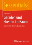 Cover-Bild zum Titel 'Geraden und Ebenen im Raum' von 'Guido Walz'