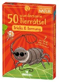 Cover-Bild zum Titel 'Exp Natur 50 wundersame Tierrätsel' von 'Inga Marie Ramcke'