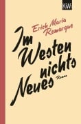 Cover-Bild zum Titel 'Im Westen nichts Neues' von 'Erich Maria Remarque'