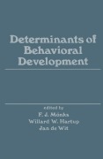 Cover-Bild zum Titel 'Determinants of Behavioral Development' von ''