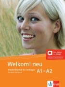 Cover-Bild zum Titel 'Welkom! neu A1-A2 - Hybride Ausgabe allango' von ''