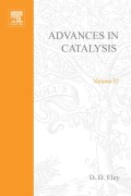 Cover-Bild zum Titel 'Advances in Catalysis' von ''
