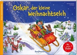 Cover-Bild zum Titel 'Oskar, der kleine Weihnachtselch' von 'Michael Hamannt'