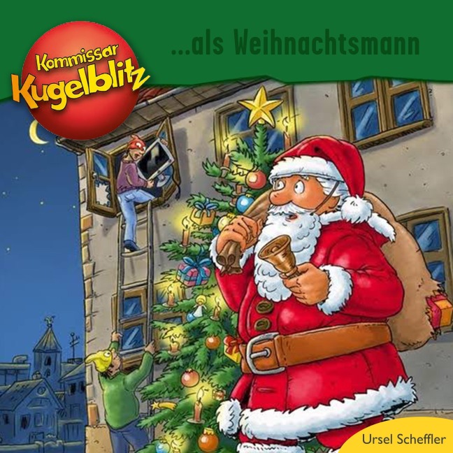 Kommissar Kugelblitz als Weihnachtsmann - Ursel Scheffler