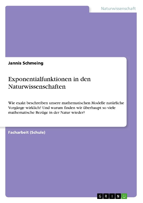 Exponentialfunktionen in den Naturwissenschaften - Jannis Schmeing