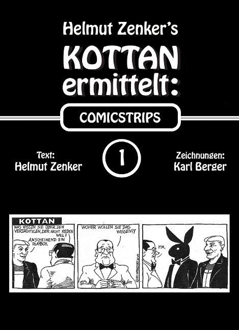 Kottan ermittelt: Comicstrips 1 - Helmut Zenker