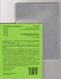Cover-Bild zum Titel '110 DürckheimRegister®-FOLIEN zum Einheften in Gesetzessammlungen' von ''