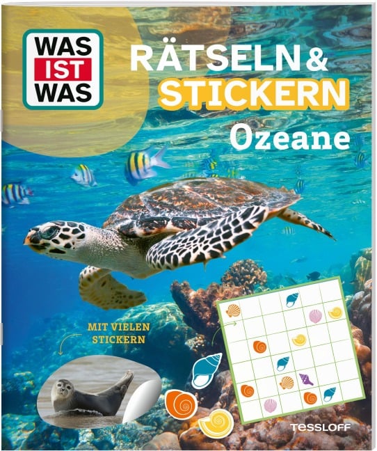 WAS IST WAS Rätseln und Stickern: Ozeane - 
