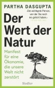 Cover-Bild zum Titel 'Der Wert der Natur' von 'Partha Dasgupta'