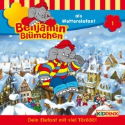 Cover-Bild zum Titel 'Benjamin als Wetterelefant' von 'Elfie Donnelly'