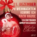 Cover-Bild zum Titel '21. Dezember: Zu Weihnachten komme ich nach Hause ¿ ein erotischer Adventskalender' von 'Malin Edholm'
