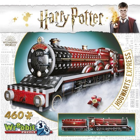Hogwarts Express Zug/Hogwarts Express Train - 3D-Puzzle 460 Teile - 