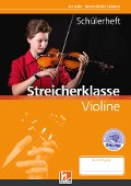 Cover-Bild zum Titel 'Leitfaden Streicherklasse. Schülerheft - Violine' von 'Martin Müller Schmied, Ute Adler'