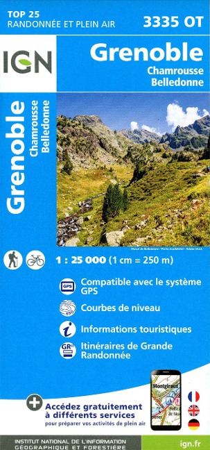 Grenoble 1:25 000 - 