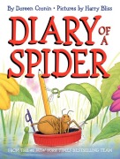 Cover-Bild zum Titel 'Diary of a Spider' von 'Doreen Cronin'