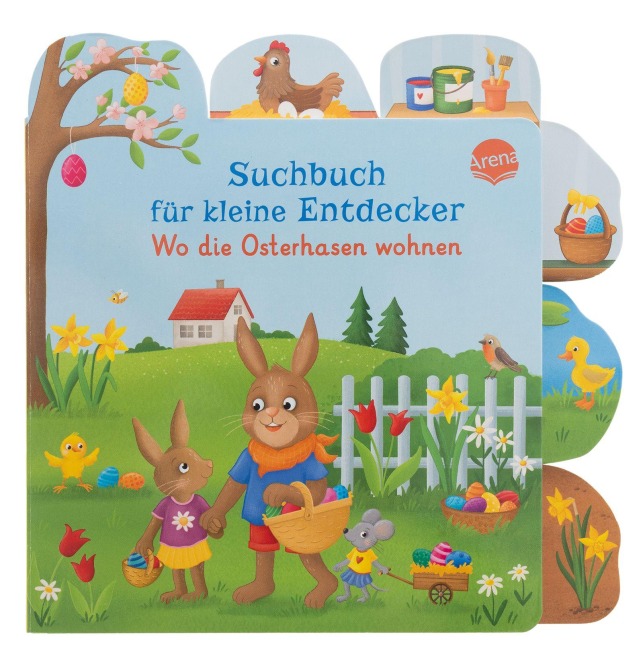 Suchbuch für kleine Entdecker. Wo die Osterhasen wohnen - Tanja Andersen