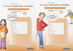 Cover-Bild zum Titel 'Ich kann Geschichten schreiben Teil 1 und 2 im Set - 2 Schülerarbeitshefte für die 2. bis 4. Klasse' von 'Katrin Langhans'