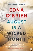 Cover-Bild zum Titel 'August is a Wicked Month' von 'Edna O'Brien'