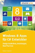 Cover-Bild zum Titel 'Windows-8-Apps für C#-Entwickler' von 'Roman Schacherl'