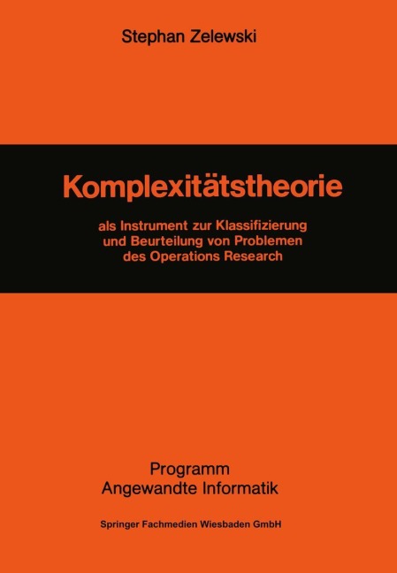 Komplexitätstheorie - Stephan Zelewski