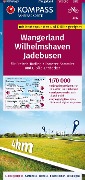Cover-Bild zum Titel 'KOMPASS Fahrradkarte 3312 Wangerland, Wilhelmshaven, Jadebusen mit Knotenpunkten 1:70.000' von ''