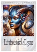 Cover-Bild zum Titel 'Extraterrestrische Eleganz (Tischkalender 2026 DIN A5 hoch), CALVENDO Monatskalender' von 'Dusanka Djeric'